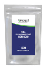 EPOTHEX DHEA micronized powder packaging for DIY cosmetics and easy dosing.