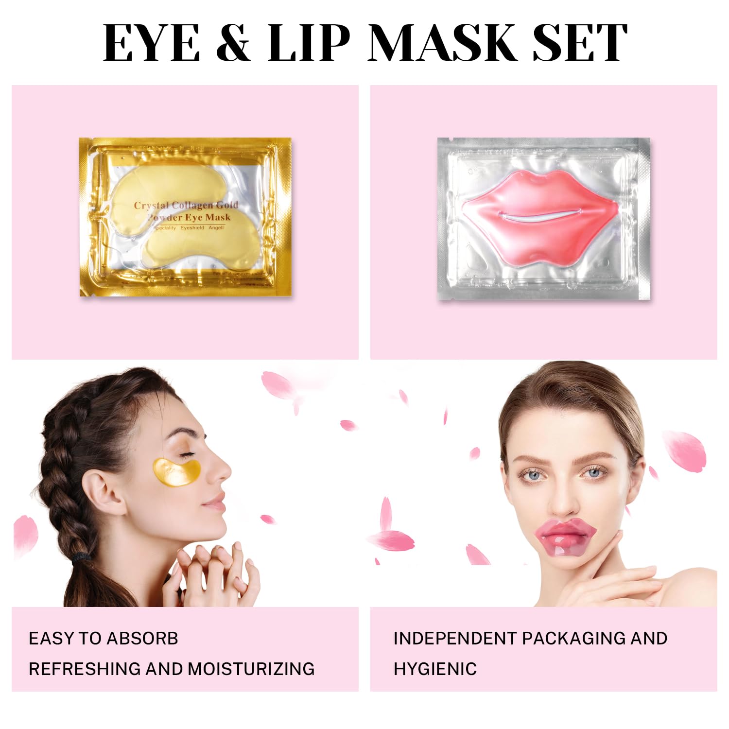 Epstur dual hydration set nourishes both eyes and lips.