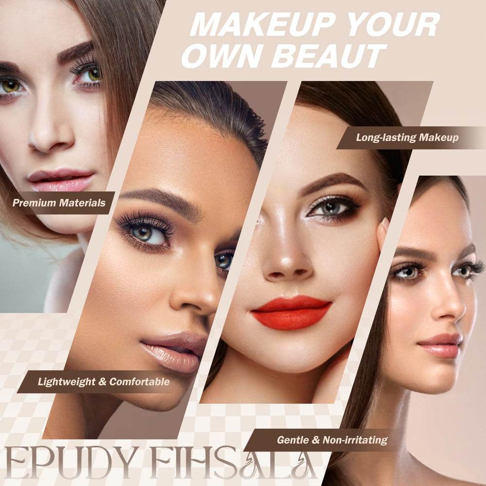 EPUDY FIHSALA 156-piece kit enables versatile looks.