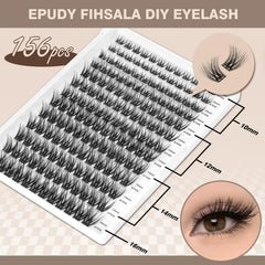 EPUDY FIHSALA pre-adhesive strips 10-16mm for quick, glue-free application.