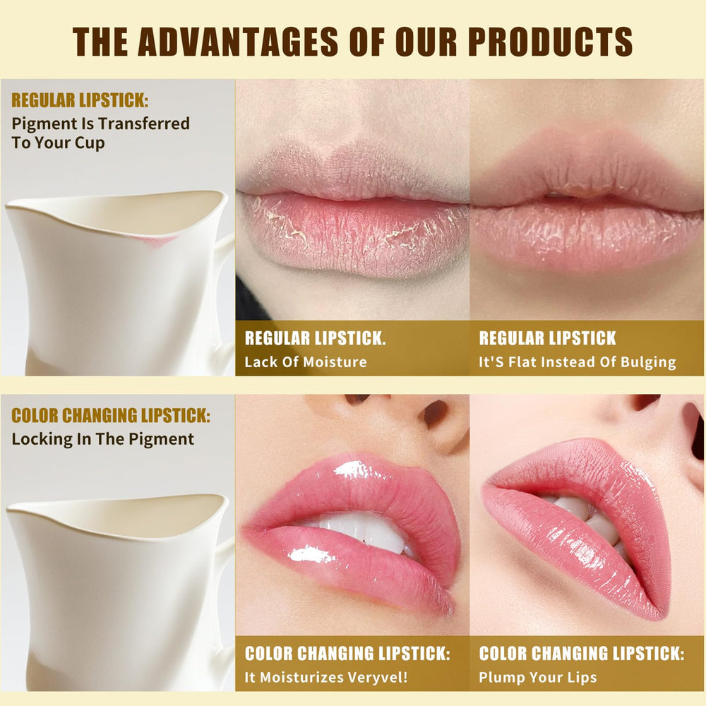 Eqimznv 24h moisturizing formula with natural oils nourishing lips during wear.