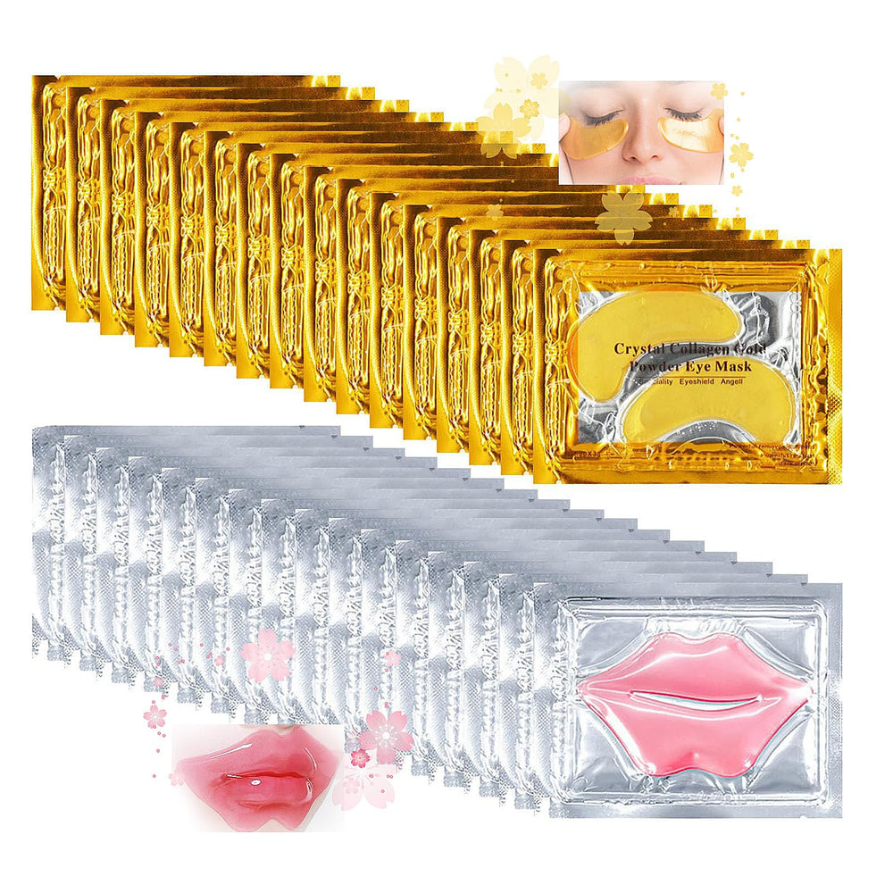 Eqimznv 24K gold eye mask patch for refreshed under-eye area and smoother appearance.