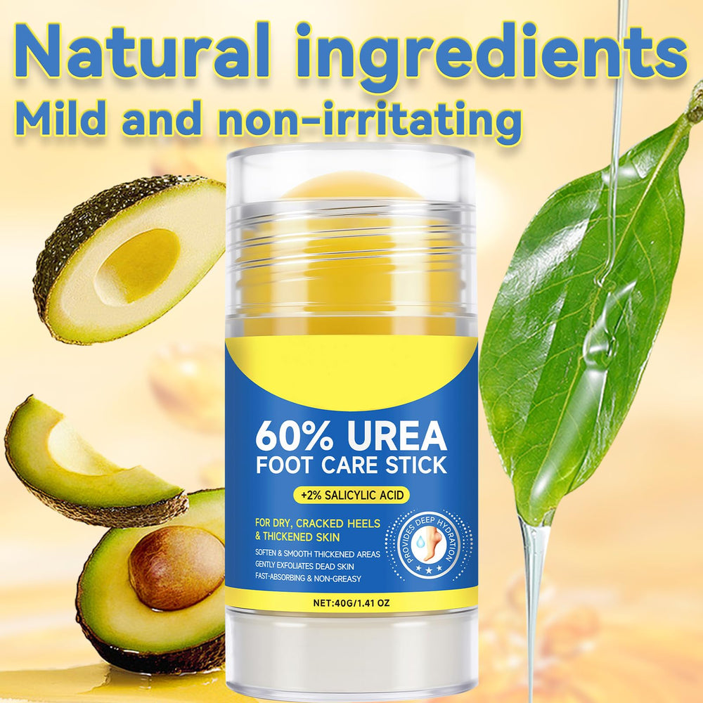 Eqimznv 60% Urea Cream Stick swatch demonstrates fast absorption with no sticky residue.