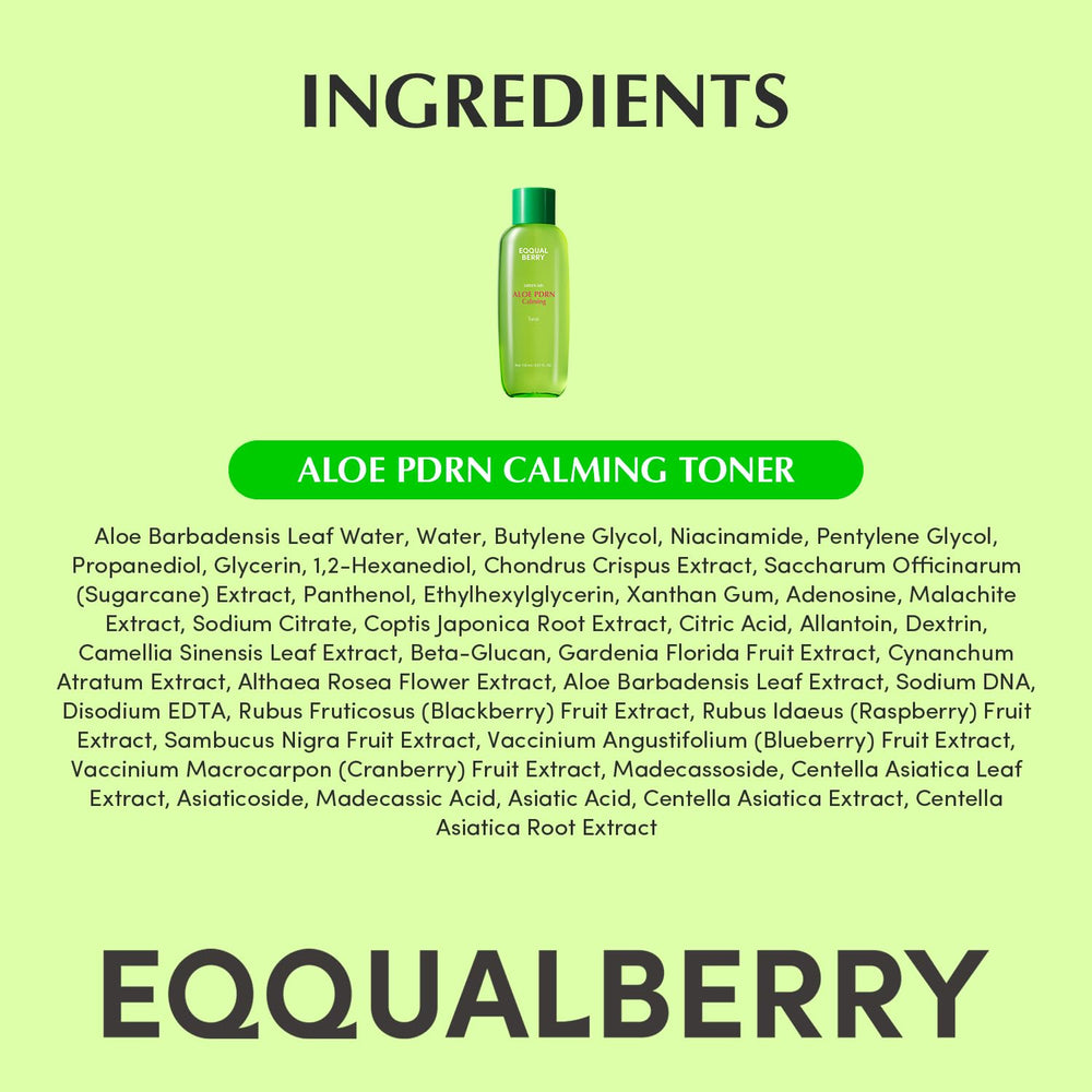 EQQUALBERRY Packaging image emphasizes clean, premium design