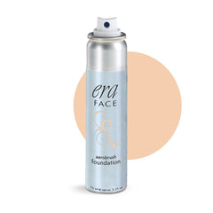 ERA Beauty ERA Face Spray Makeup R4 Champagne bottle ready for fast even application.