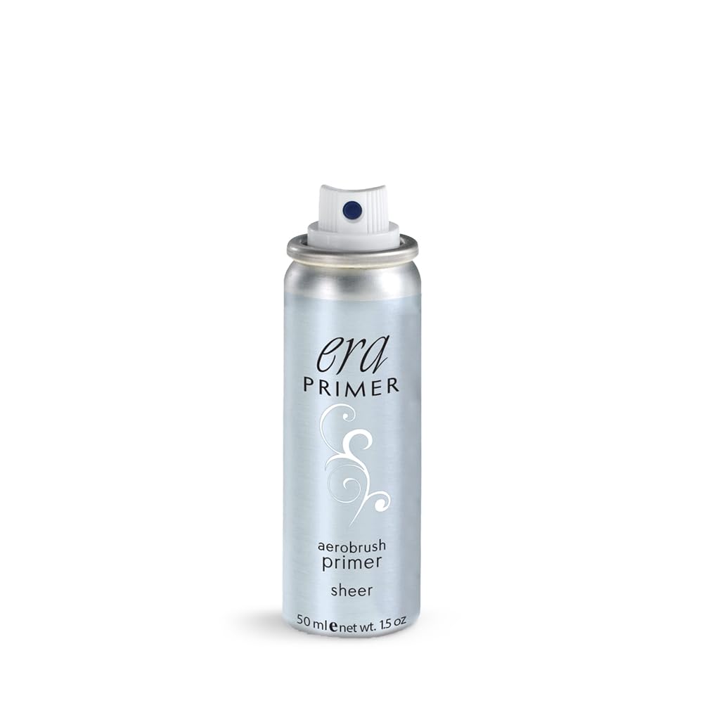 ERA Beauty ERA Face Primer spray bottle shows oil-free makeup prep for all-day wear.