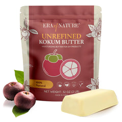 Era of Nature Kokum Butter Raw in a jar for DIY belly creams.