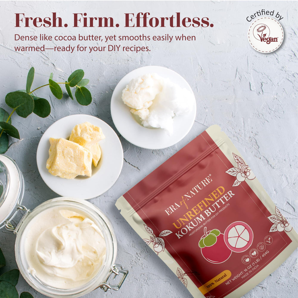 era of nature Kokum Butter Raw used in pregnancy care routines