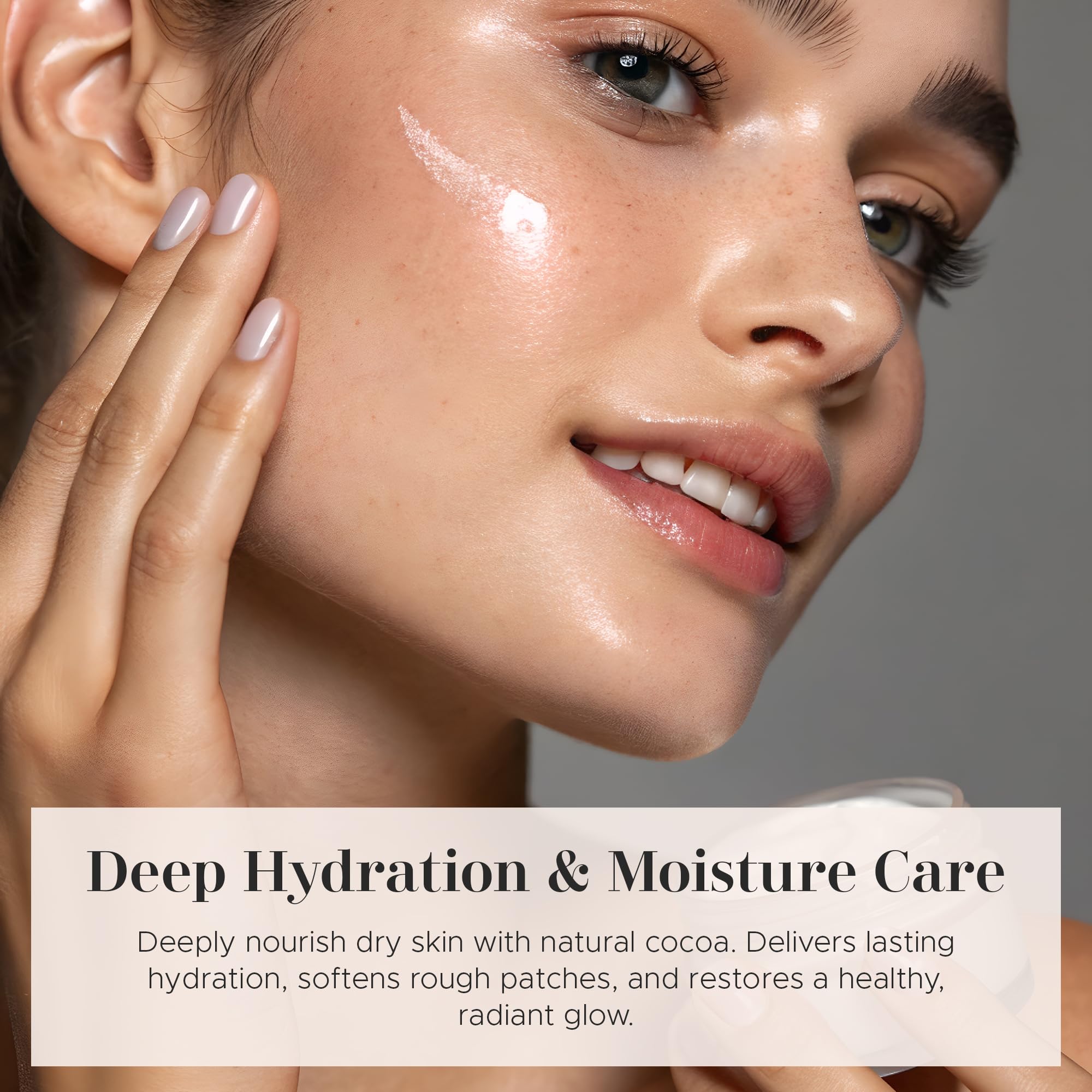 Era of Nature Lightweight whipped texture melts in for fast absorption.