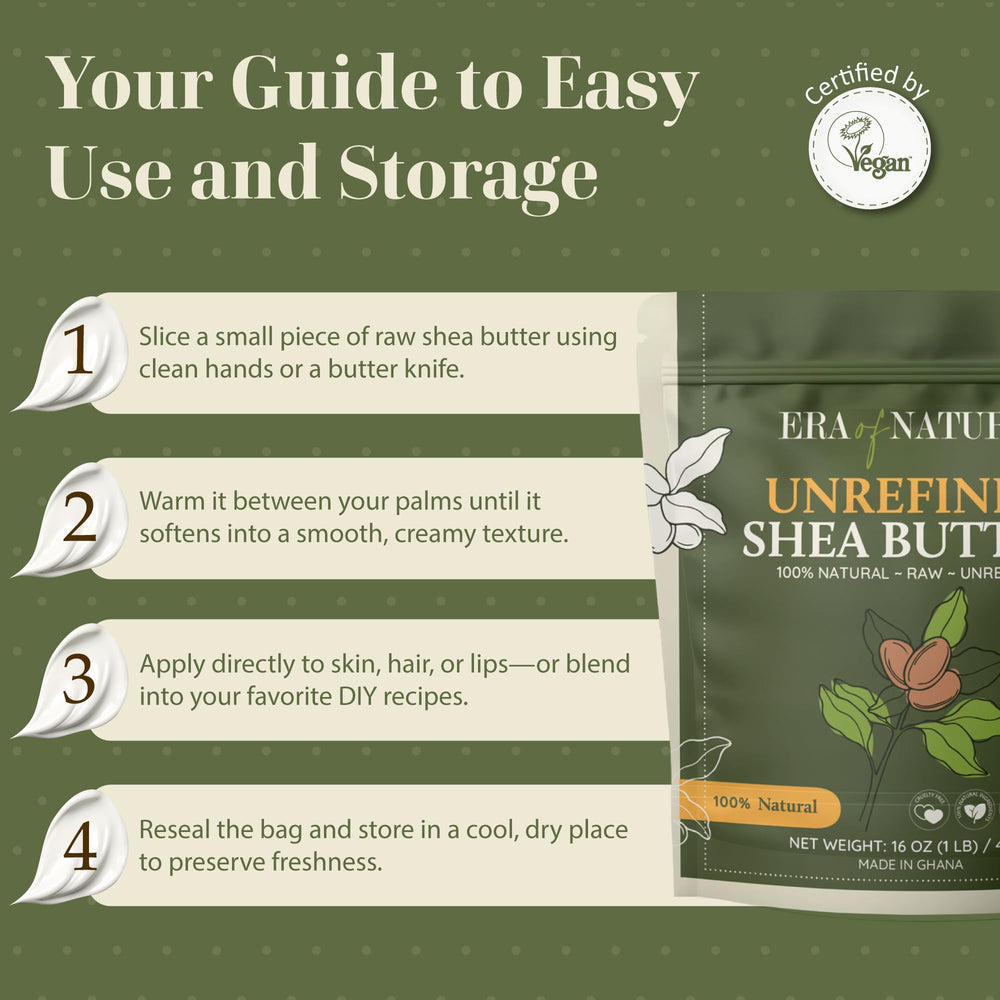 Lotion bar base preparations with Era of Nature shea butter.