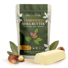 Era of Nature Shea Butter 8oz raw block for daily skin care