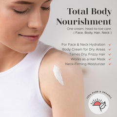 Era of Nature Multiuse moisturizer for skin and hair.