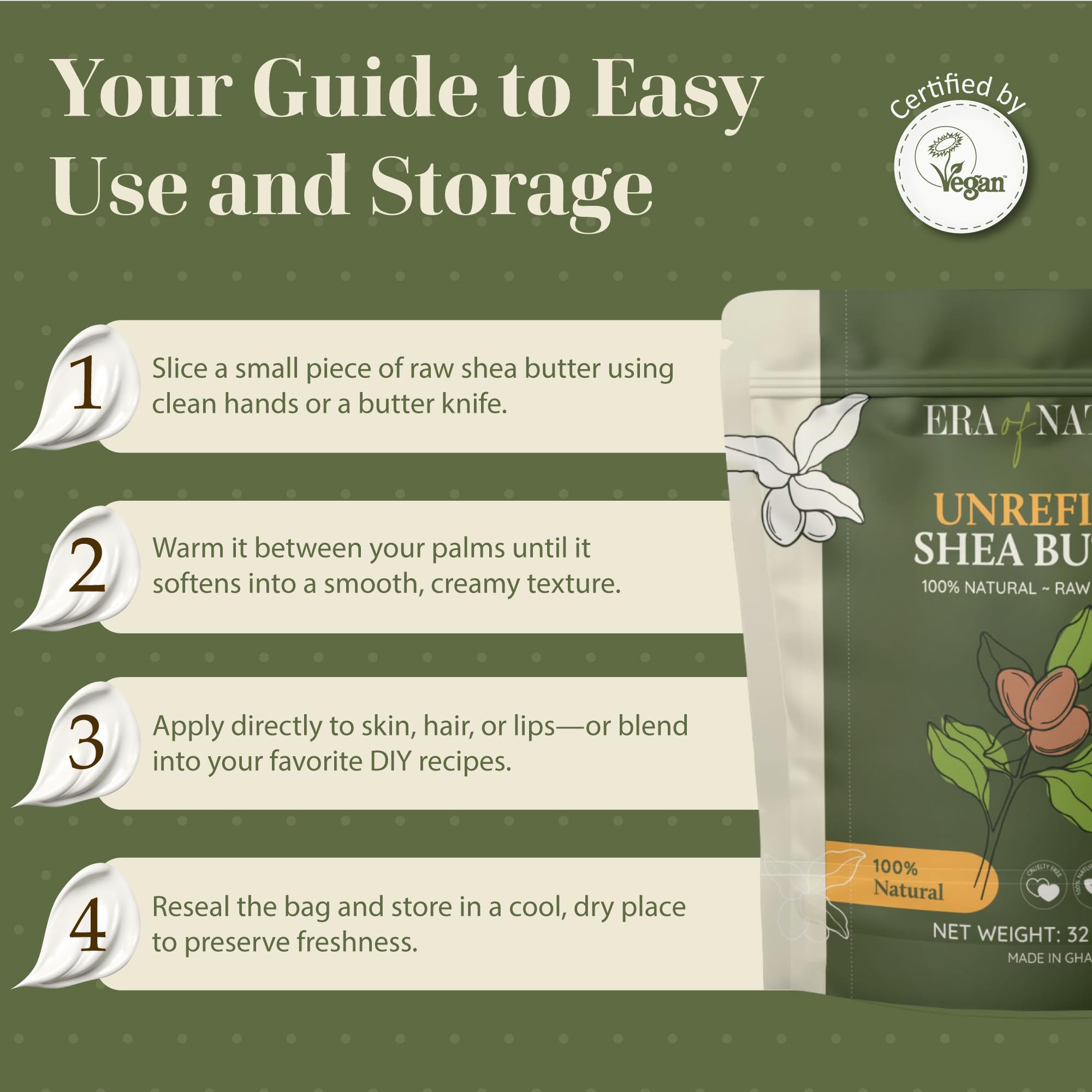 Era of Nature soap base photo highlights gentle, craft-friendly ingredients.