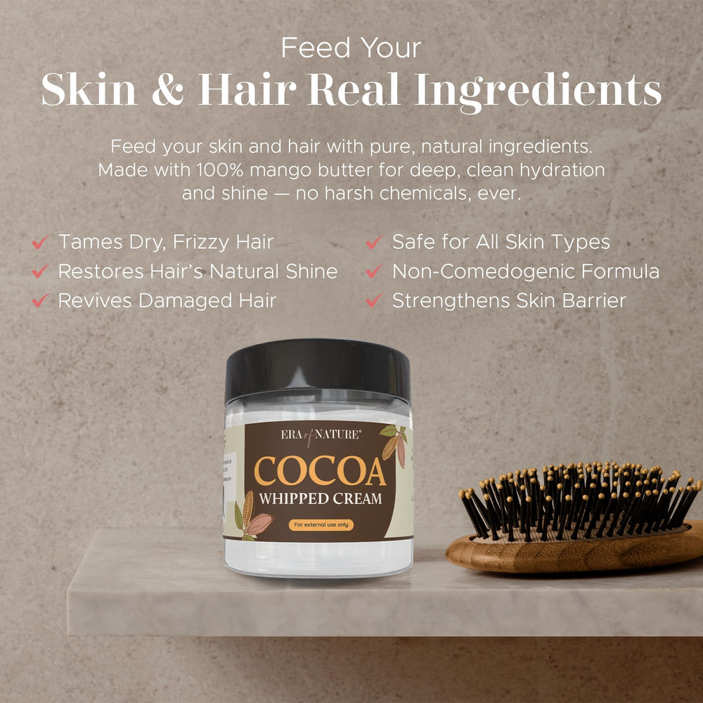 Era of Nature Vegan clean ingredients for gentle skincare.