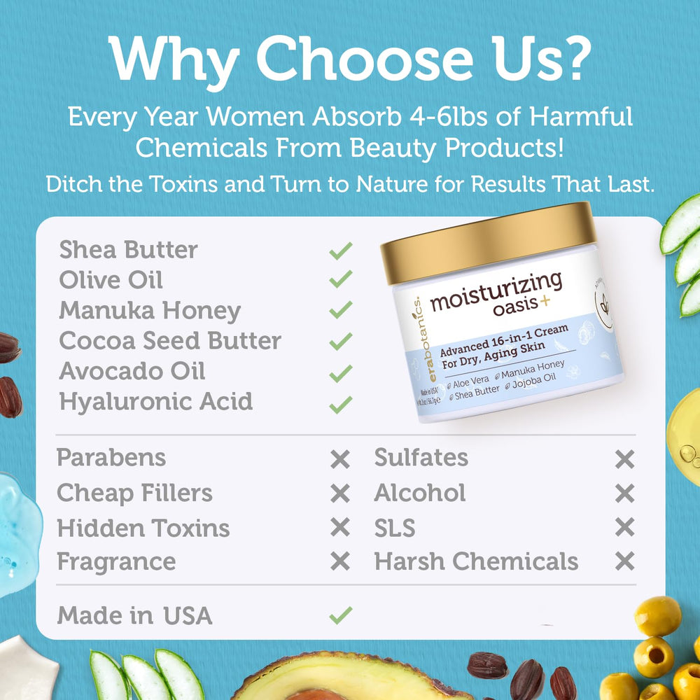 Packaging box highlights USA-made production and cruelty-free principles.