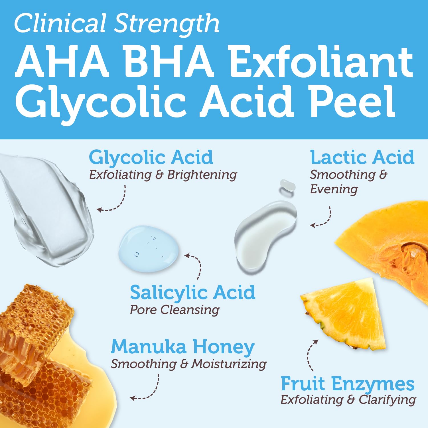 Era Organics exfoliating gel application demonstrates even texture and fresh-looking skin.