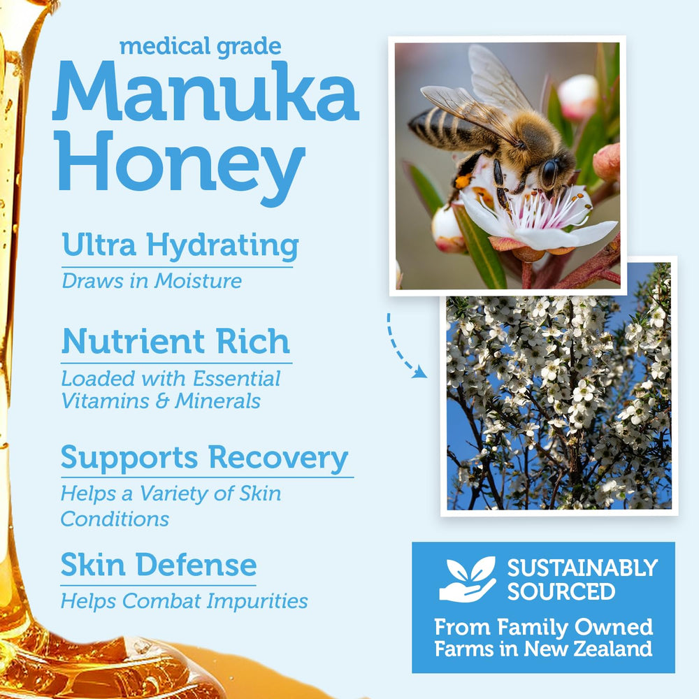 Era Organics Manuka Honey Exfoliating Face Scrub skincare routine integration for sensitive skin
