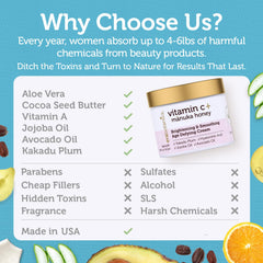 Era Organics Manuka Honey formula close-up promises gentle daily nourishment.