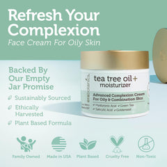Era Organics Tea Tree Cream pump dispenser for easy morning routine