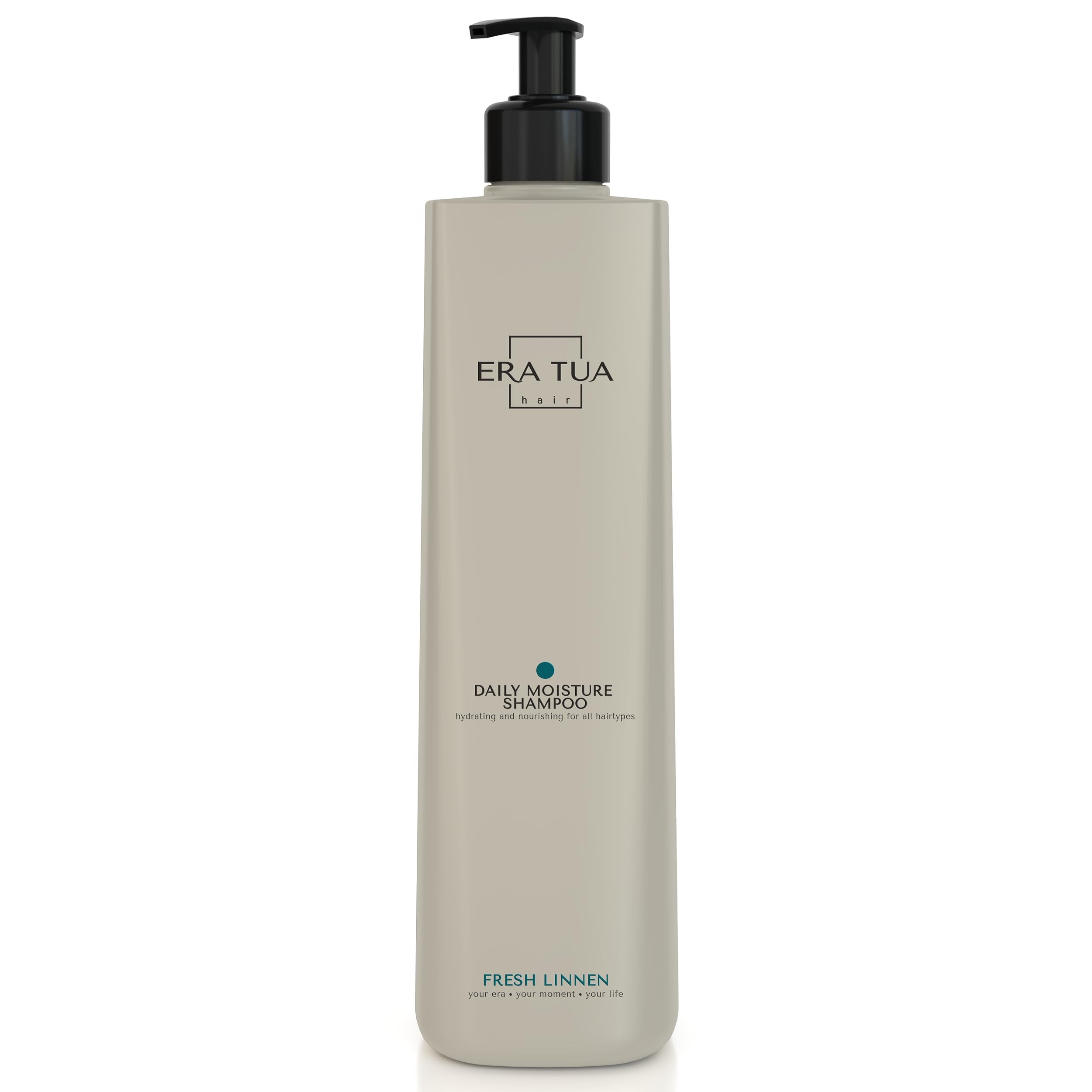 ERA TUA Fresh Linen Shampoo bottle front for daily use and refreshment