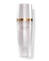 Erasa XEP 30 serum bottle closeup showing rich texture for anti-aging care