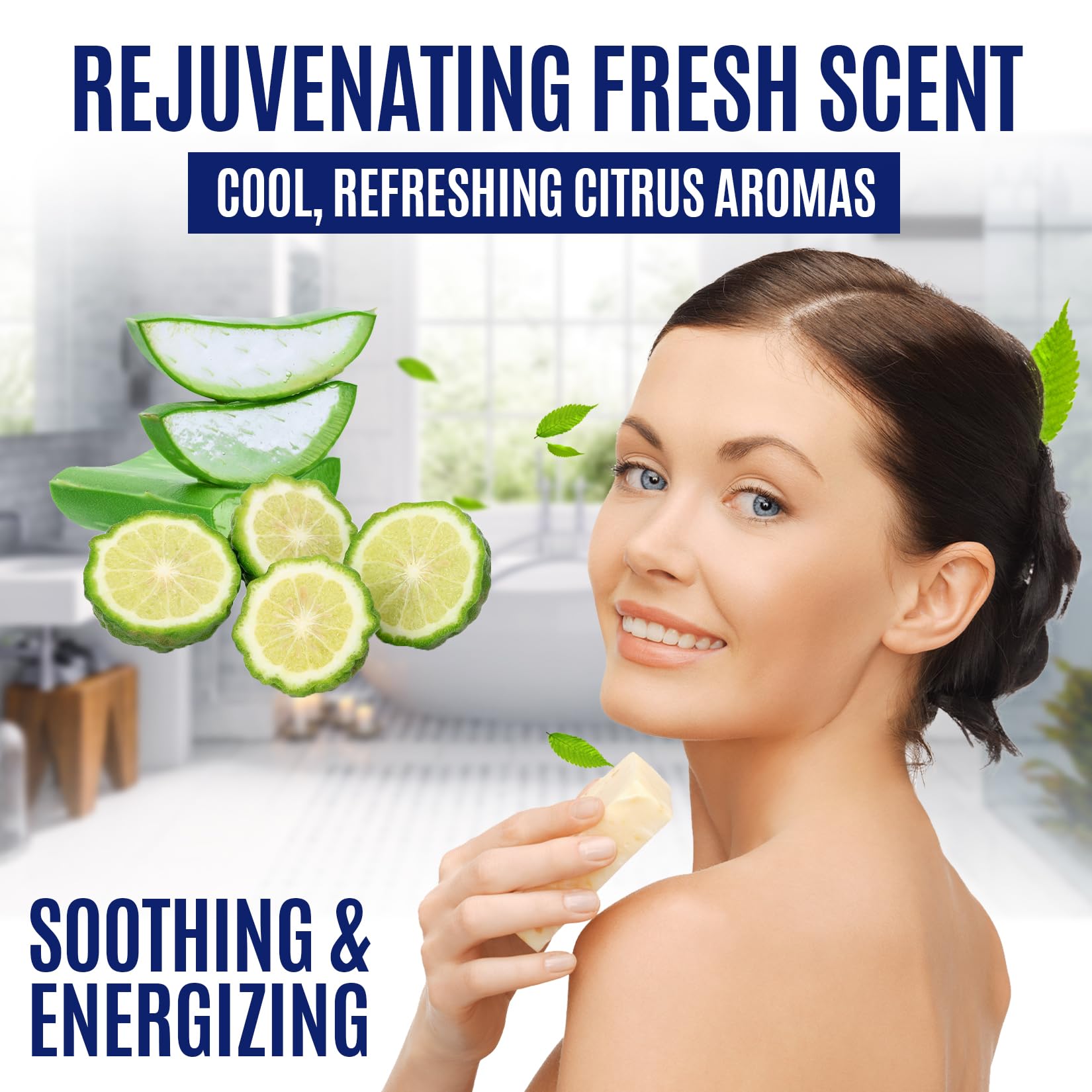 Erbaid Pyrithione Zinc Soap Bar used in shower as face and body wash.