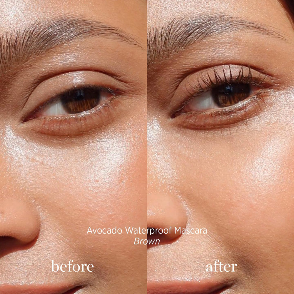 Swatch on skin showing even coverage and natural finish.