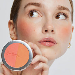 Ere Perez open compact with two blendable shades