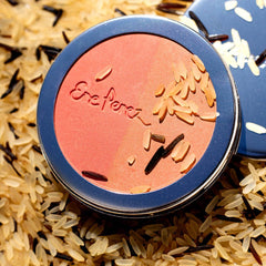 Ere Perez blush duo texture shows matte plus shimmer finish