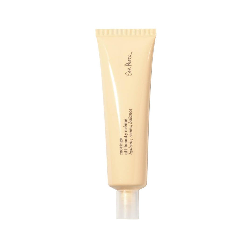 Ere Perez Natural Moringa All-Beauty Crème jar delivers lasting hydration for dry skin.