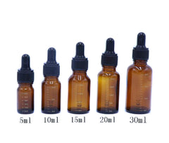 ericotry amber glass dropper bottle 10ml ideal for on-the-go blends