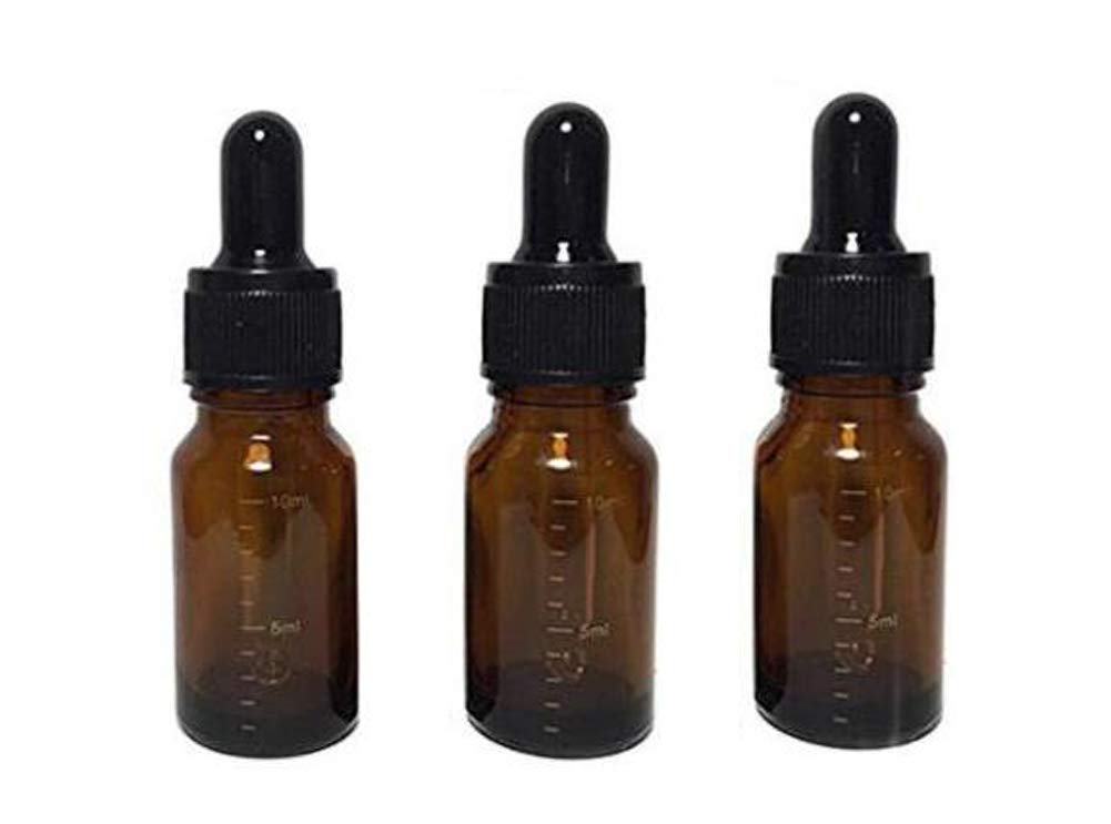ericotry amber glass dropper bottle 5ml for portable essential oil storage
