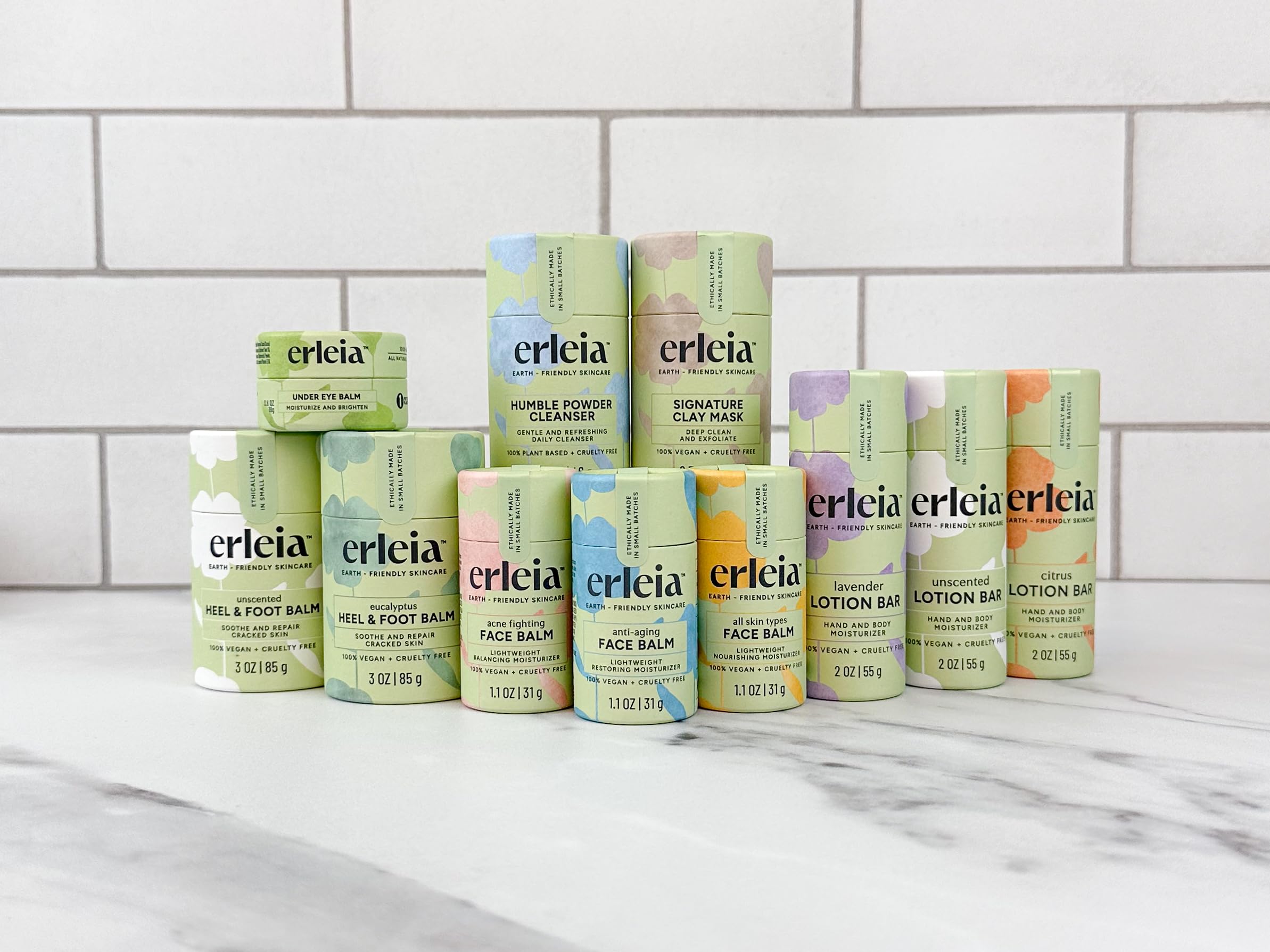 Erleia Solid Face Balm ingredients spotlight sustainably sourced materials