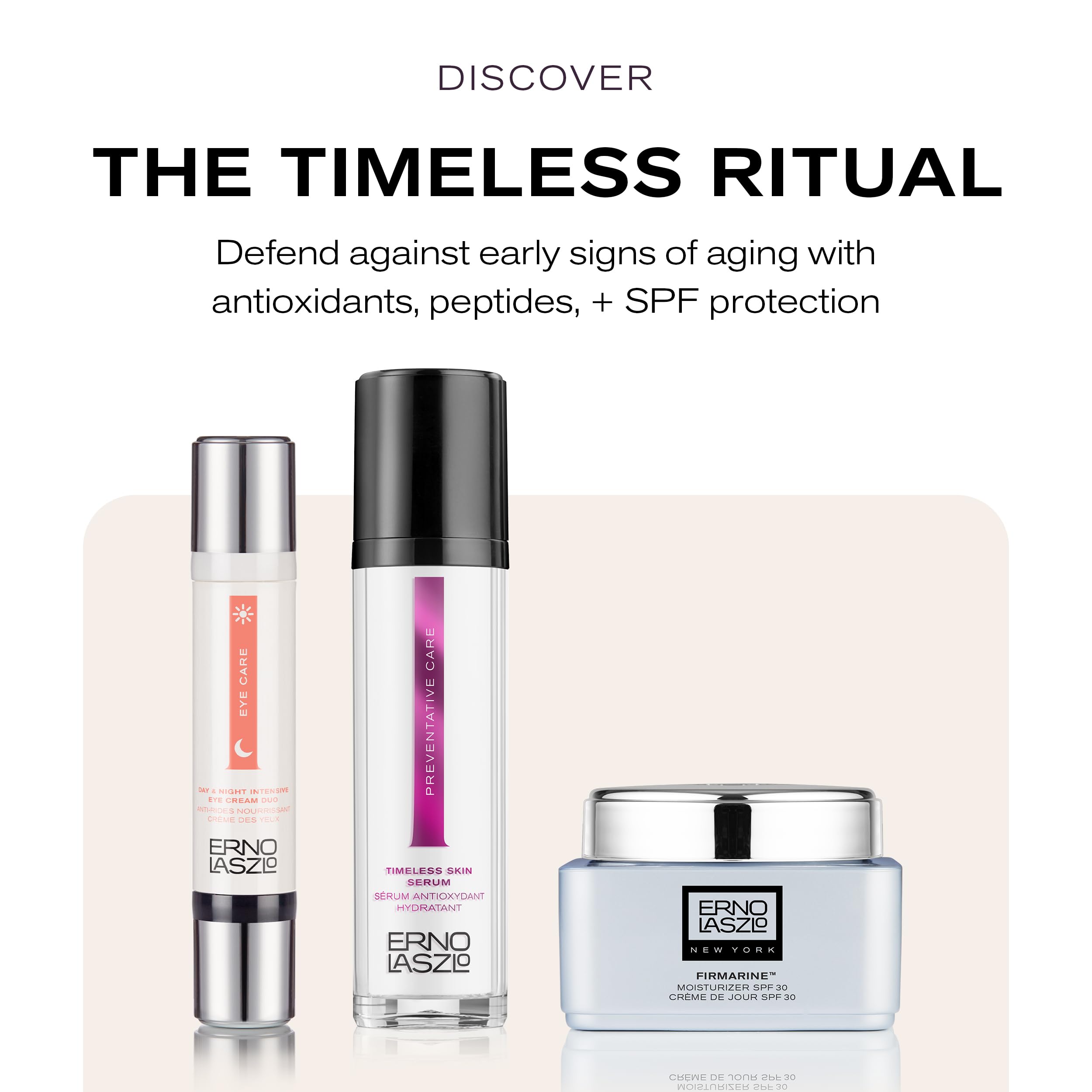 Erno Laszlo Terra-C Radiance Complex graphic illustrating glow
