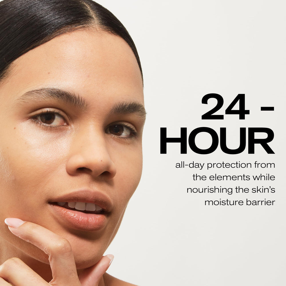 Erno Laszlo Active Phelityl Intensive Cream applied to cheek for balance
