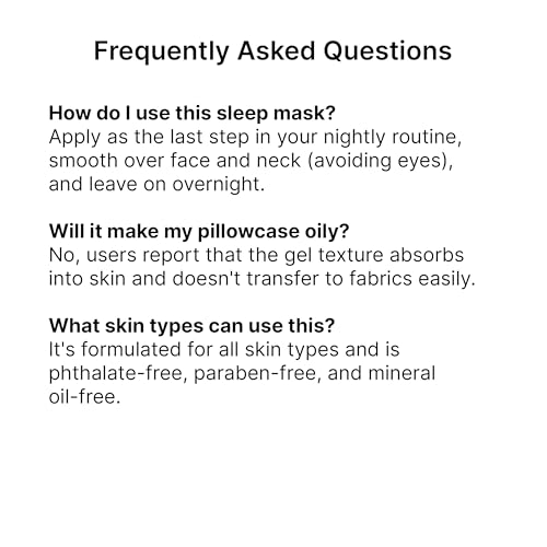 Erno Laszlo Hydra-Therapy Memory Gel Sleep Mask face closeup showing hydration