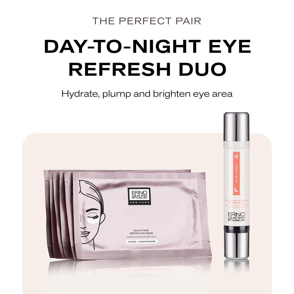 Erno Laszlo under-eye mask clean beauty claim on packaging