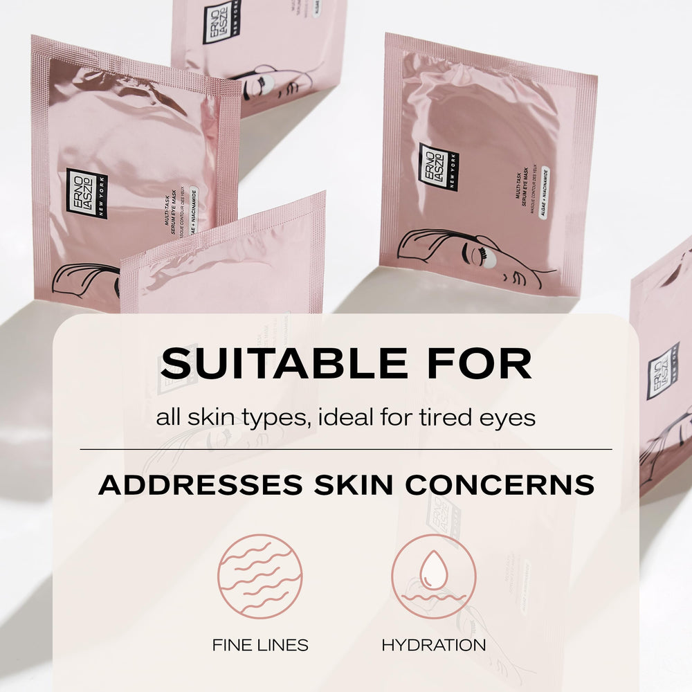 Erno Laszlo under-eye mask features niacinamide for balanced tone