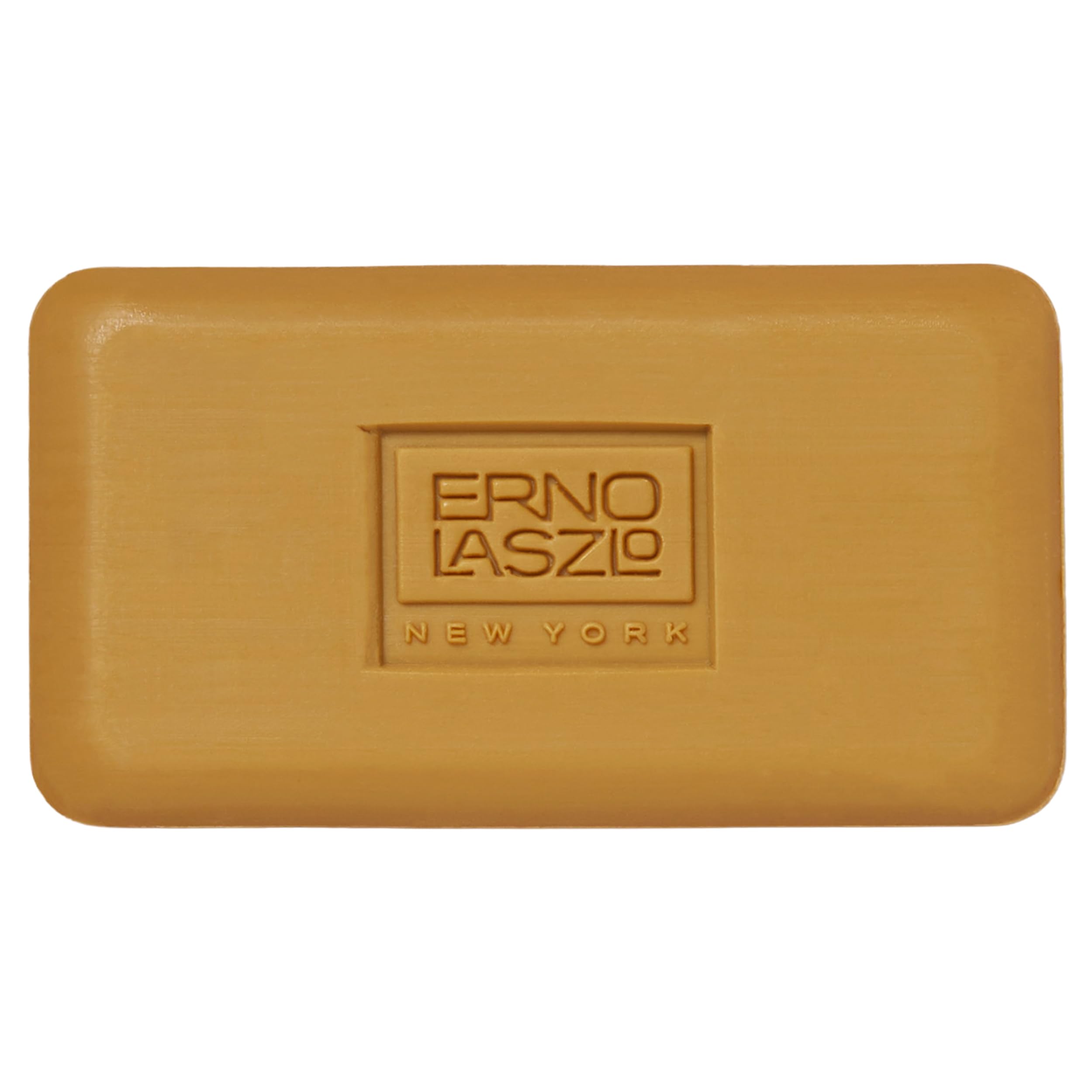 Erno Laszlo Phelityl bar close-up shows creamy lather for nourished skin.