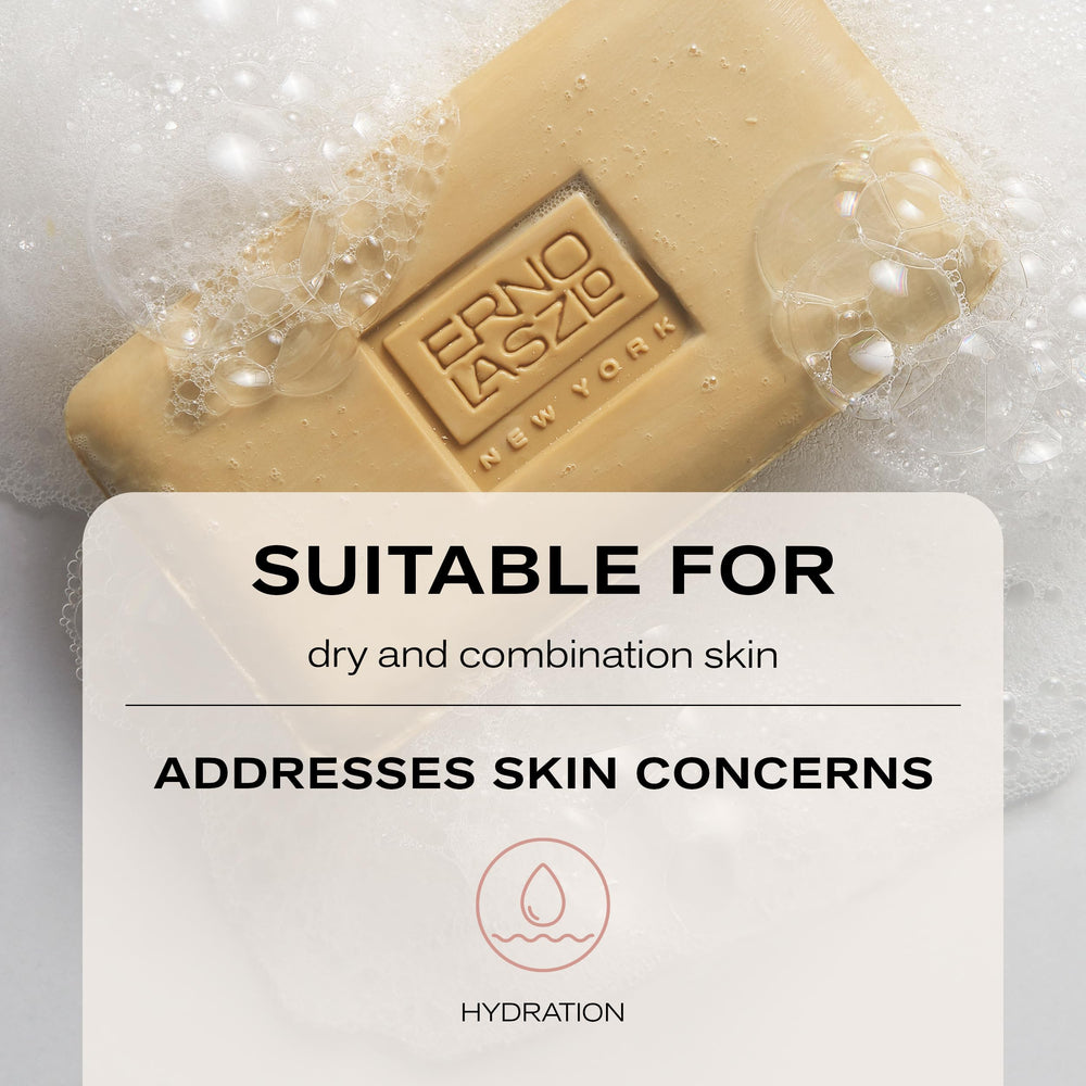 Erno Laszlo Phelityl bar ingredients include safflower oil and macadamia.
