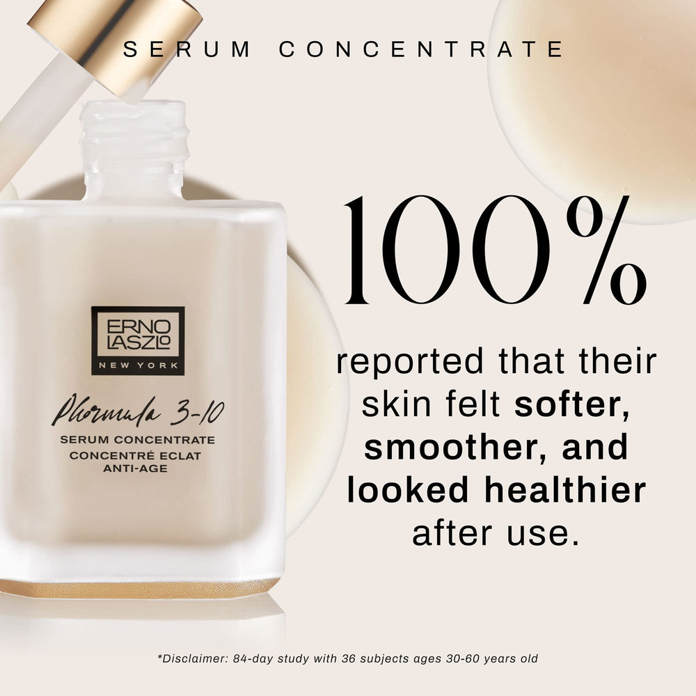 Applying Erno Laszlo Phormula 3-10 serum to face and neck