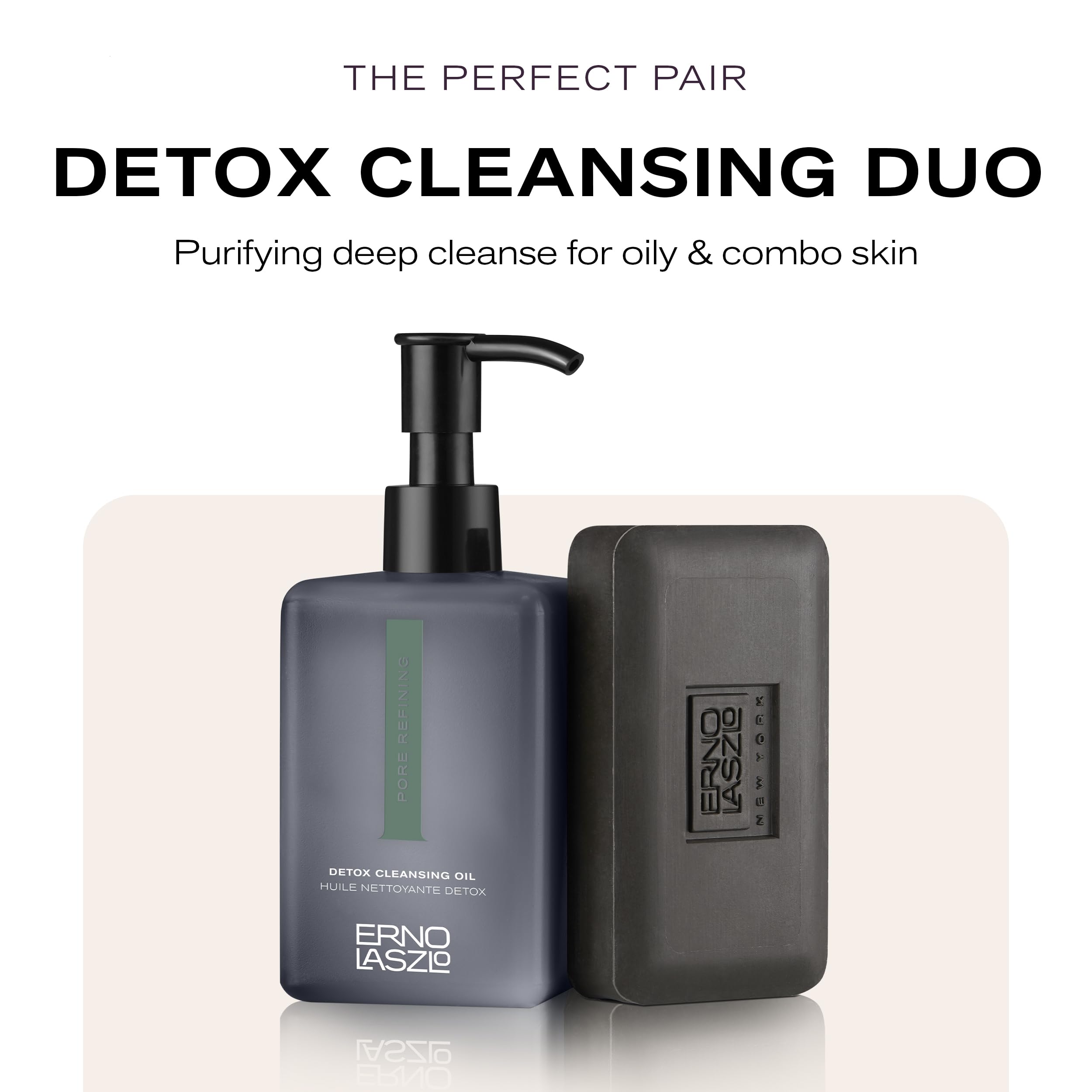 Dead Sea mud ingredient visual cue in Erno Laszlo Sea Mud Bar