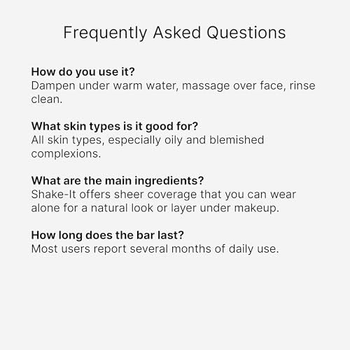 Erno Laszlo Sea Mud Bar leaves skin soft after rinsing.