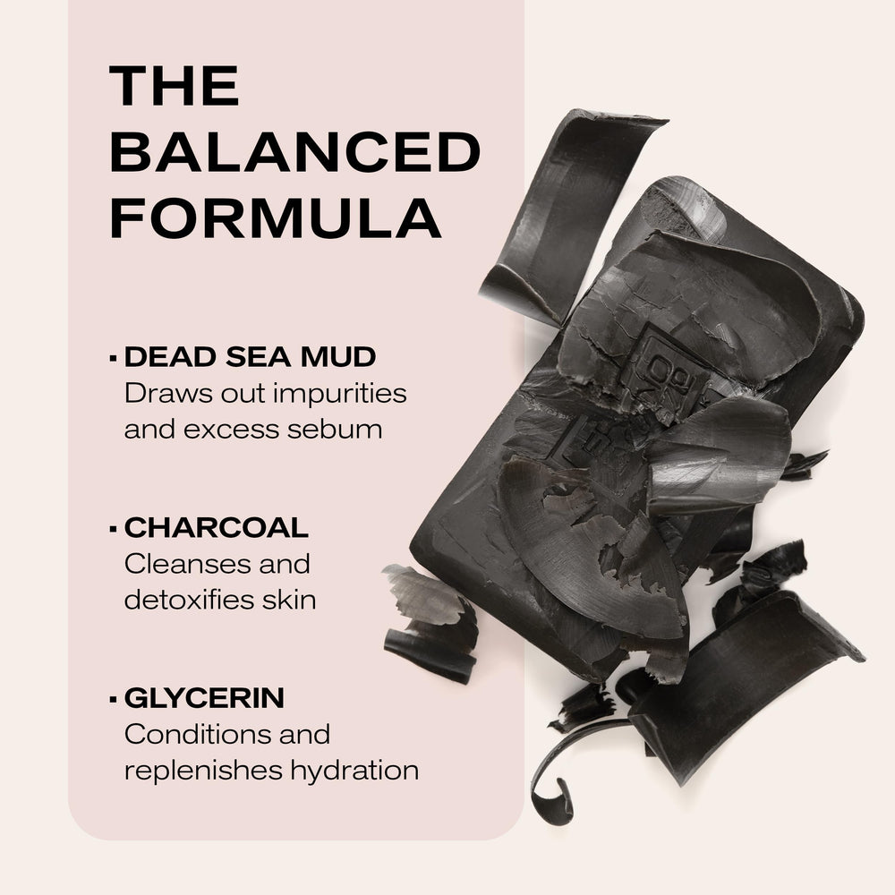 Wet application scene of Erno Laszlo Sea Mud Bar on the face