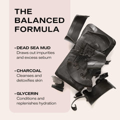 Wet application scene of Erno Laszlo Sea Mud Bar on the face