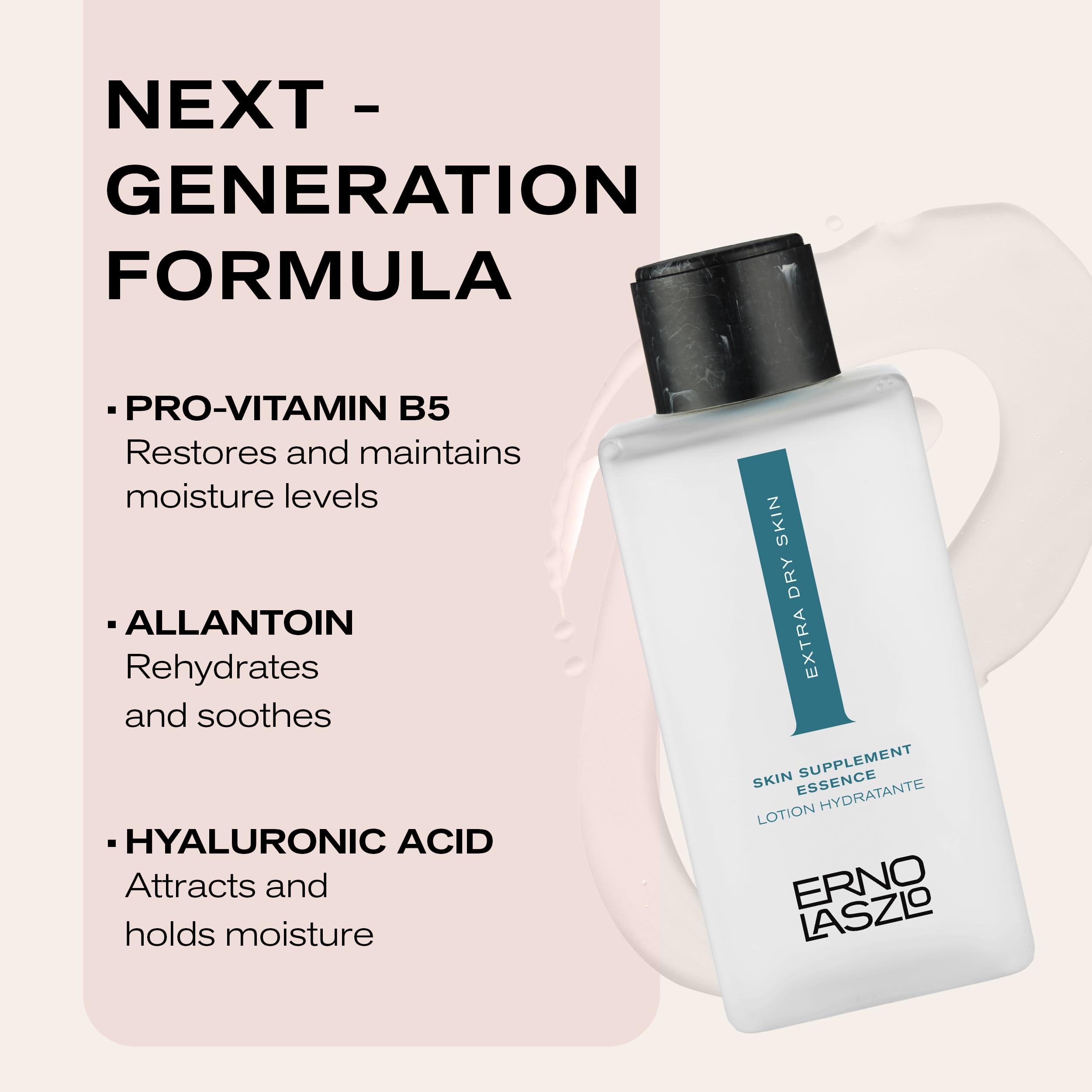 Erno Laszlo Skin Supplement Essence moisture glow image hints at a revived complexion
