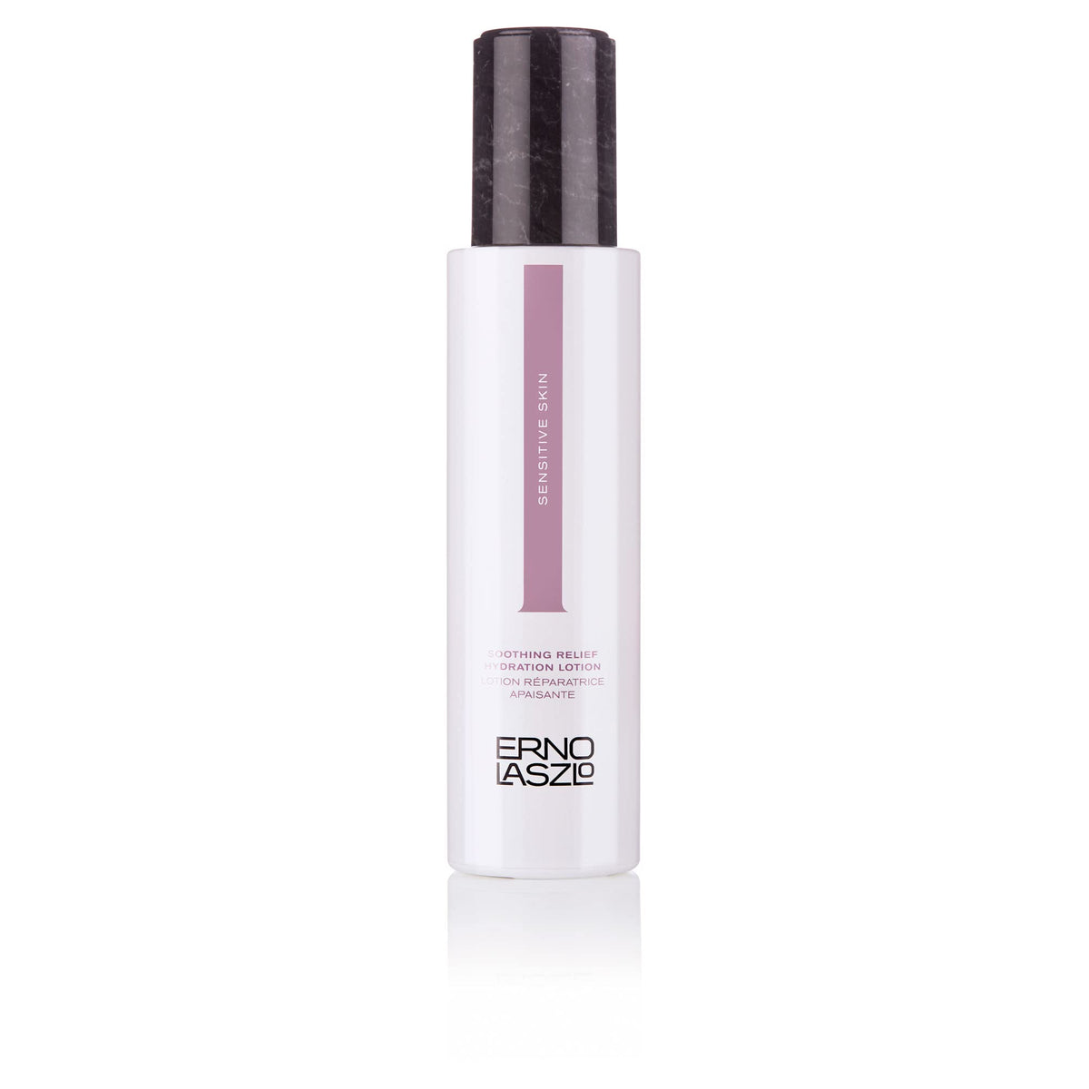 Erno Laszlo Soothing Relief Hydration Lotion bottle for calm, hydrated skin.