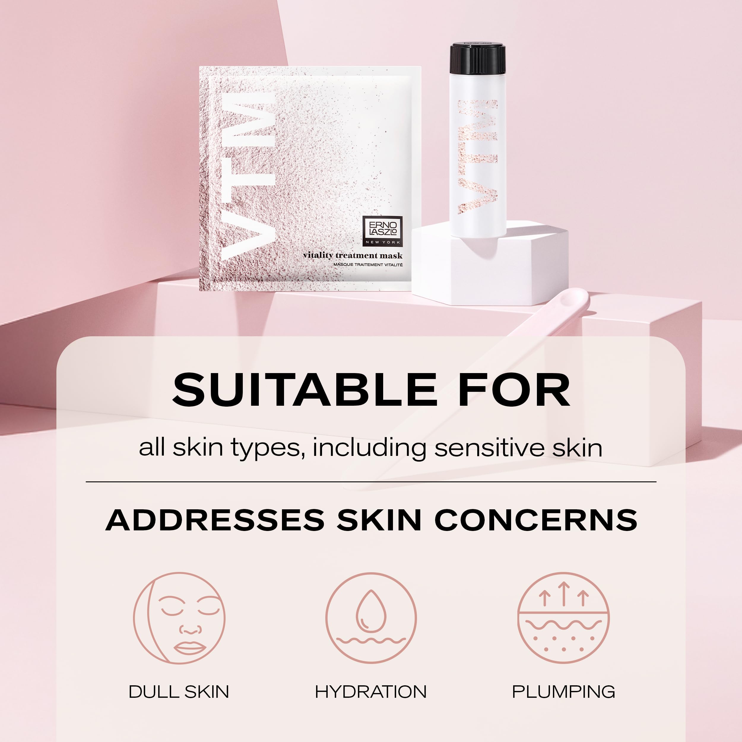 Four-pack packaging supports convenient at-home spa sessions.