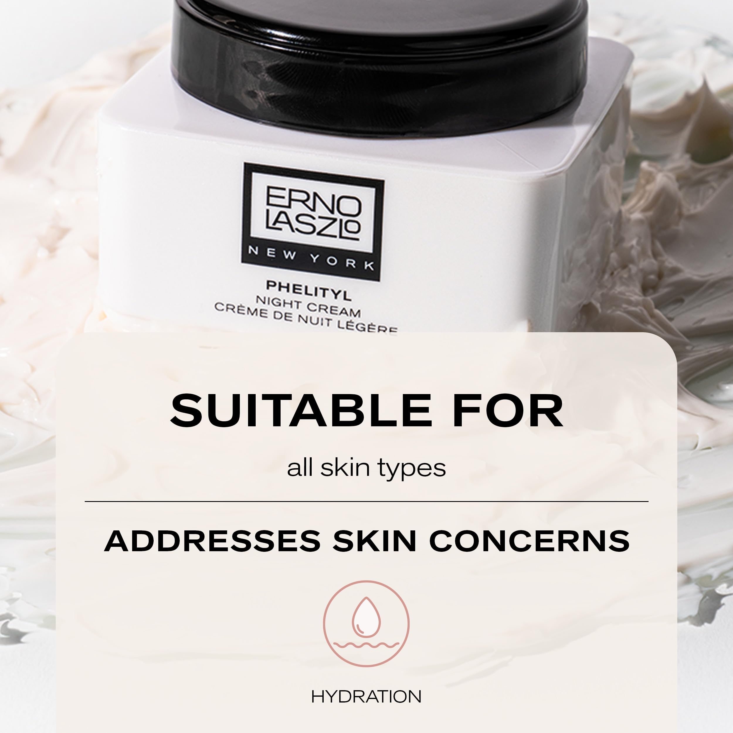 Creamy emollients in Erno Laszlo Phelityl Night Cream
