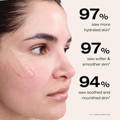 Erno Laszlo Timeless Serum texture close-up reveals silky, smooth consistency.